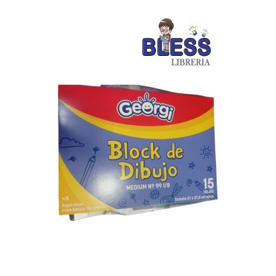 Block de dibujo medium N°...