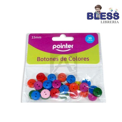 Botones de Colores 15mm...